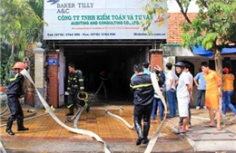 Hỏa hoạn tại Công ty kiểm toán và tư vấn A&C 